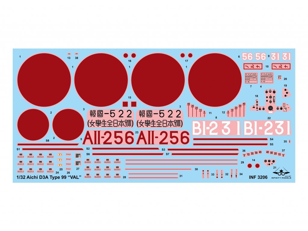 Infinity Models INF3205 Aichi D3A1 Val 1/32 – zdjęcie 6