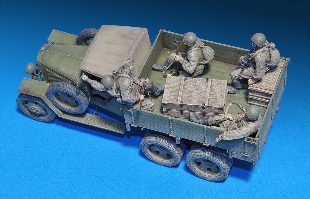 MiniArt 35173 GAZ-AAA Mod. 1941. SOVIET CARGO TRUCK 1/35 – zdjęcie 7