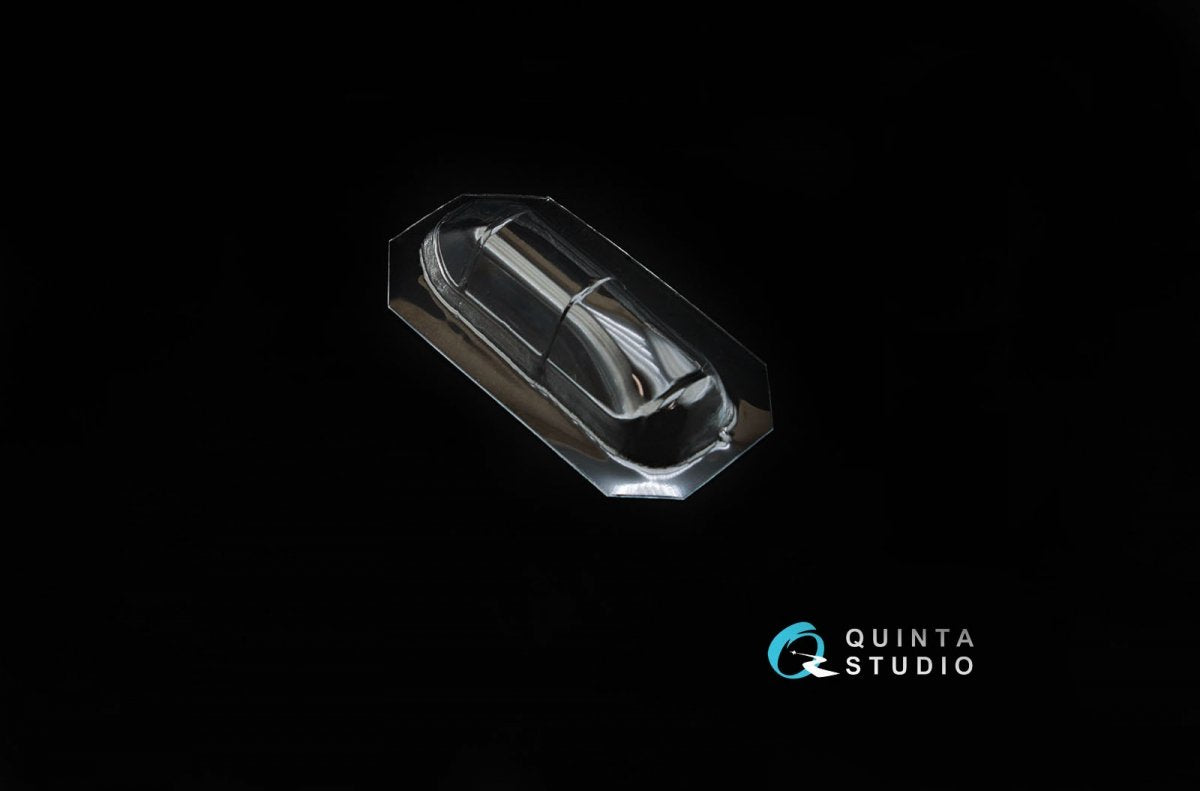 Quinta Studio QC48001-S Yak-3 vacuformed clear canopy 1 pcs (for 4814 Zvezda kit) 1/48 – zdjęcie 3