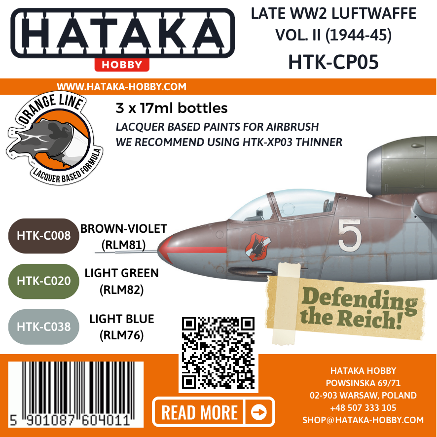 Hataka Hobby HTK-CP05 Late WW2 Luftwaffe vol. II (1944-45) – image 2