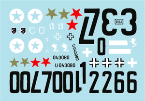 Star Decals 35-C1039 Axis/Eastern European StuG III (1) 1/35 – zdjęcie 3