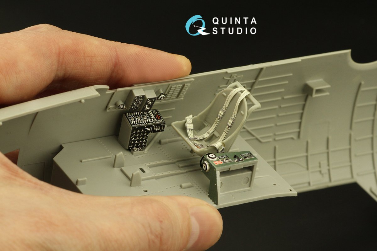 Quinta Studio QD32164 TBF-1C Avenger 3D-Printed &amp;amp; coloured Interior on decal paper (Trumpeter) 1/32 – zdjęcie 13