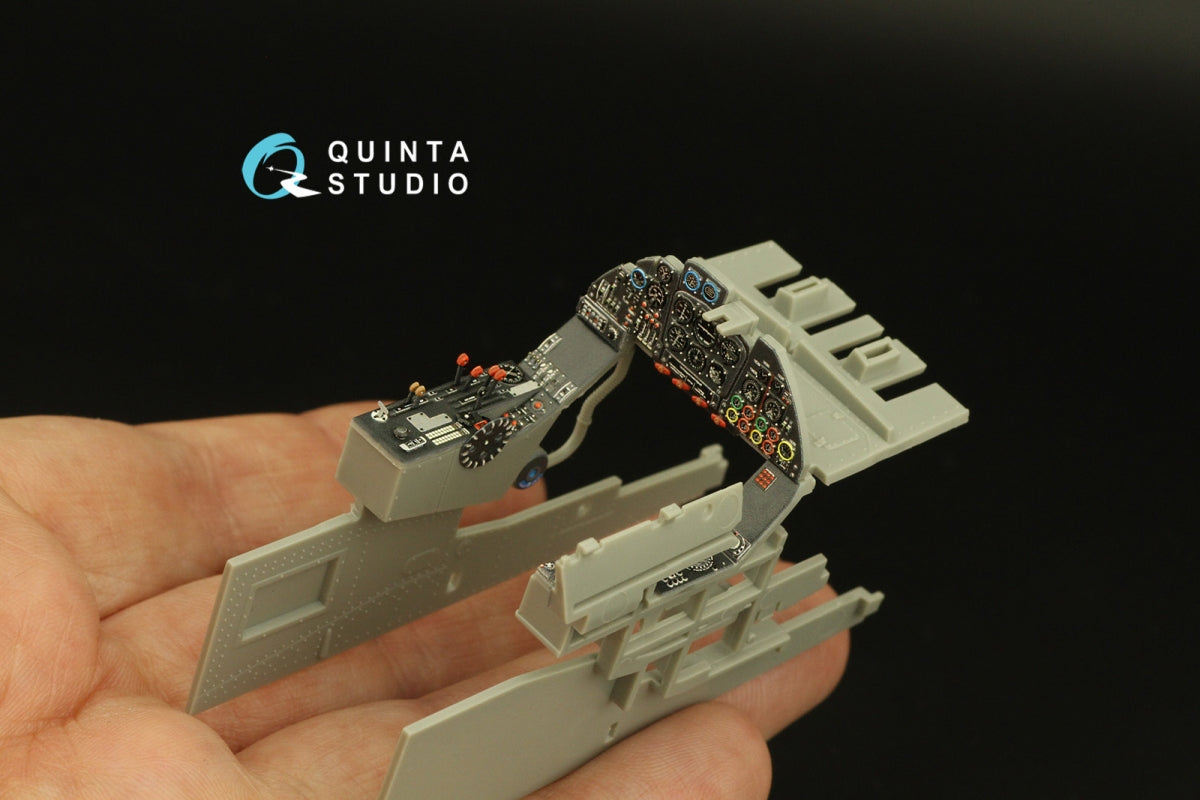 Quinta Studio QD32165 Do 335A-0 3D-Printed &amp;amp; coloured Interior on decal paper (Zoukei-mura) 1/32 – zdjęcie 3