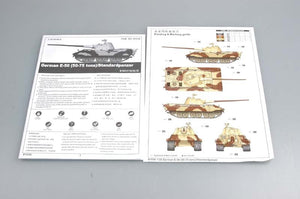 Trumpeter 01536 German E-50 (50-75 tons) Standardpanzer 1/35 – zdjęcie 2