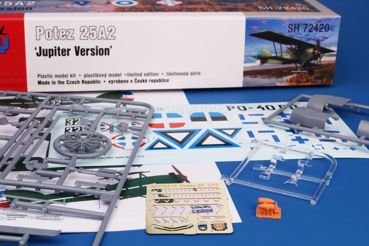 Special Hobby 72420 Potez 25A2 &amp;quot;Jupiter Version&amp;quot; 1/72 – zdjęcie 9