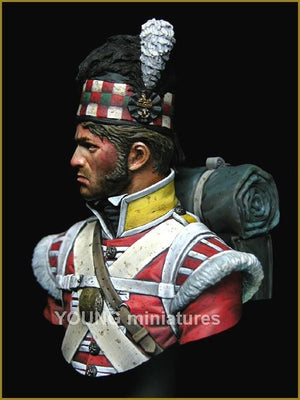 Young Miniatures YH1826 The 92nd Gordon Highlanders Waterloo 1815 1/10 – zdjęcie 6