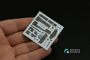 Quinta Studio QDS-32180 F-104S 3D-Printed coloured Interior on decal paper (Italeri) (small version) 1/32 – zdjęcie 4