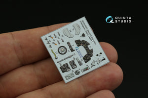 Quinta Studio QDS-48391 Macchi C.205 Veltro 3D-Printed &amp;amp; colored Interior on decal paper (Hasegawa/Italeri) (Small version) 1/48 – image 3