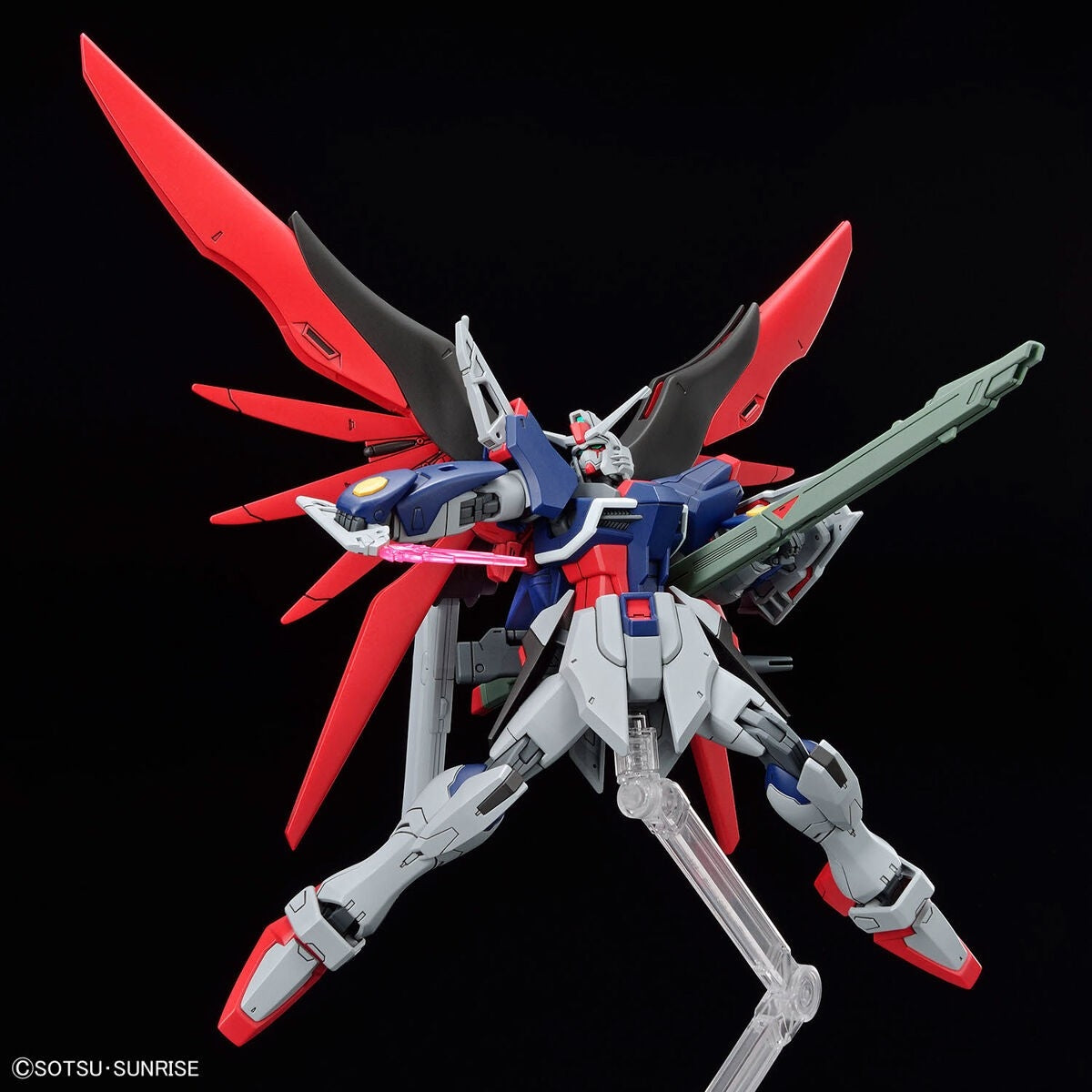 Bandai 67428 HGCE DESTINY GUNDAM Spec II &amp;amp; ZEUS SILHOUETTE 1/144 – zdjęcie 13