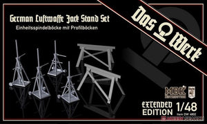Das Werk DW4802 German Luftwaffe Jack Stand Set - Extended Edition 1/48 – zdjęcie 3