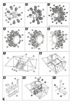 Armory Models 48001 Fairey Flycatcher British interwar FAA Fighter, early version, w/ Jaguar-III engine 1/48 – zdjęcie 20