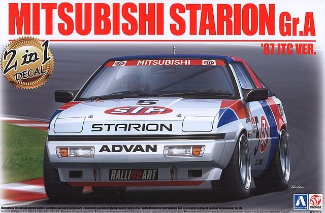 Beemax 24023 Mitsubishi Starion Rally Gr.A &amp;#39;87 JTC Ver. 1/24