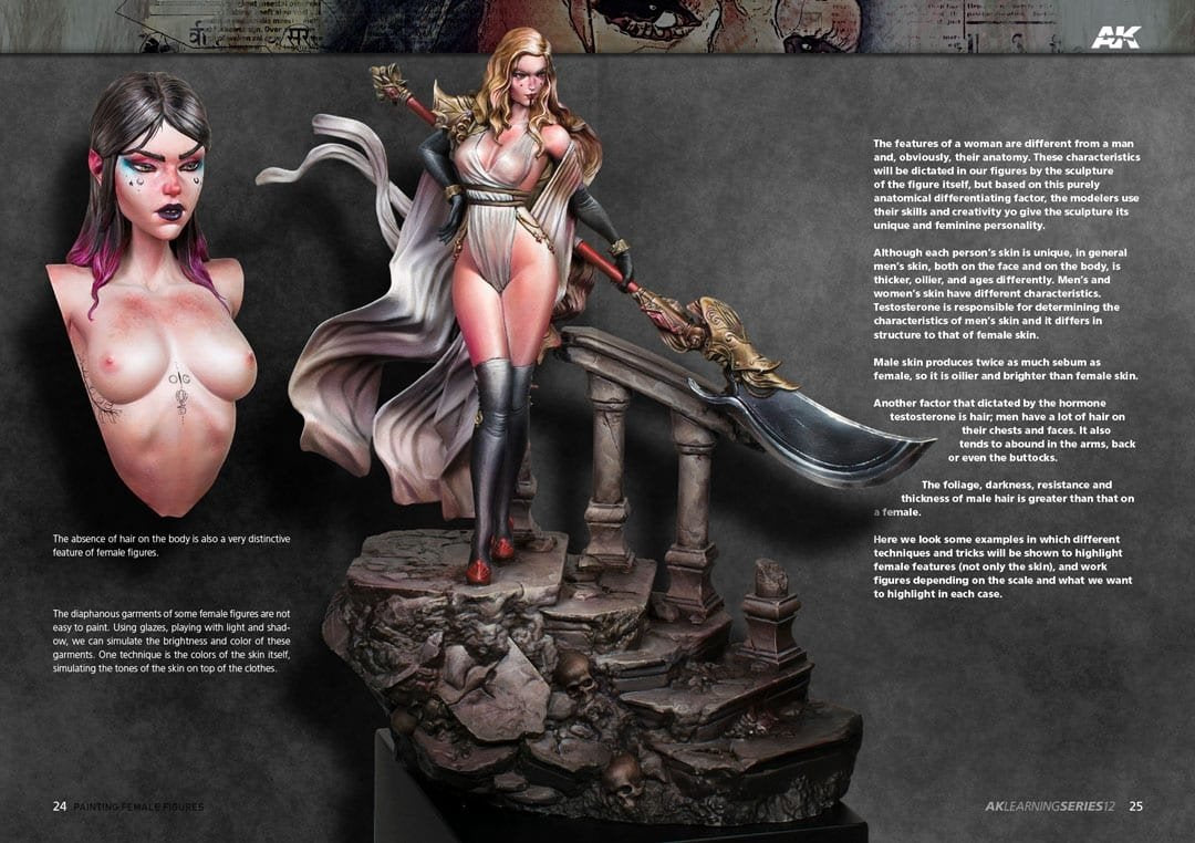 AK Interactive AK520 Learning 12 Painting Female Figures English – image 6