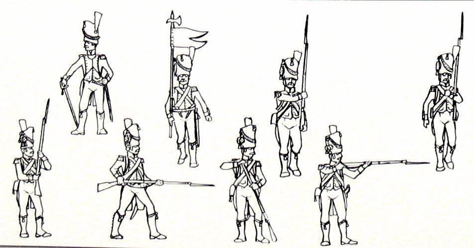 Hat 8220 French Light Infantry Carabiniers 1/72