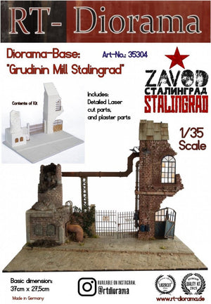 RT-Diorama 35304 Diorama-Base: &amp;quot;Grudinin Mill Stalingrad&amp;quot; 1/35