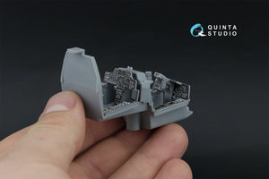 Quinta Studio QDS-48571 AH-64A 3D-Printed &amp;amp; coloured Interior on decal paper (Hasegawa) (small version) 1/48 – zdjęcie 8