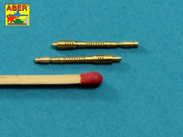 Aber A32021 Set of 2 barrels for German 13mm aircraft machine guns MG 131 (late type) 1/32 – zdjęcie 3