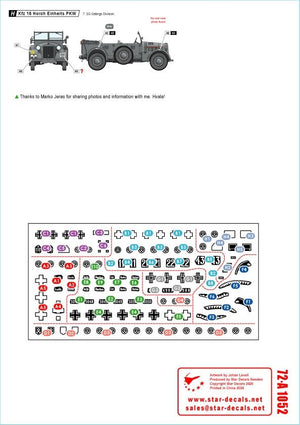 Star Decals 72-A1052 Balkan WW2 #2. 1/72 – image 2