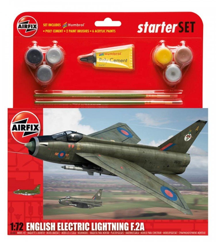 Airfix 55305 English Electric Lightning F.2A Starter Set 1/72