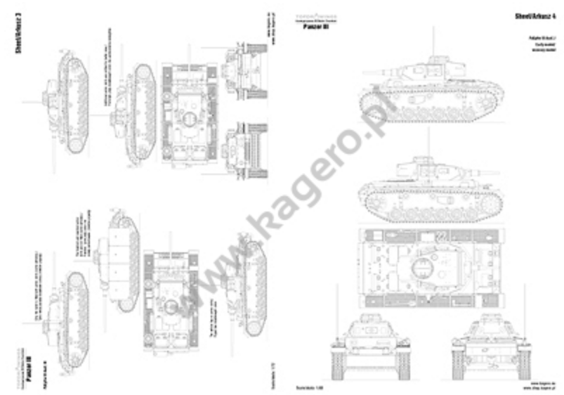 Kagero 7093 Panzer III Ausf. J/L/M/K EN/PL – zdjęcie 2