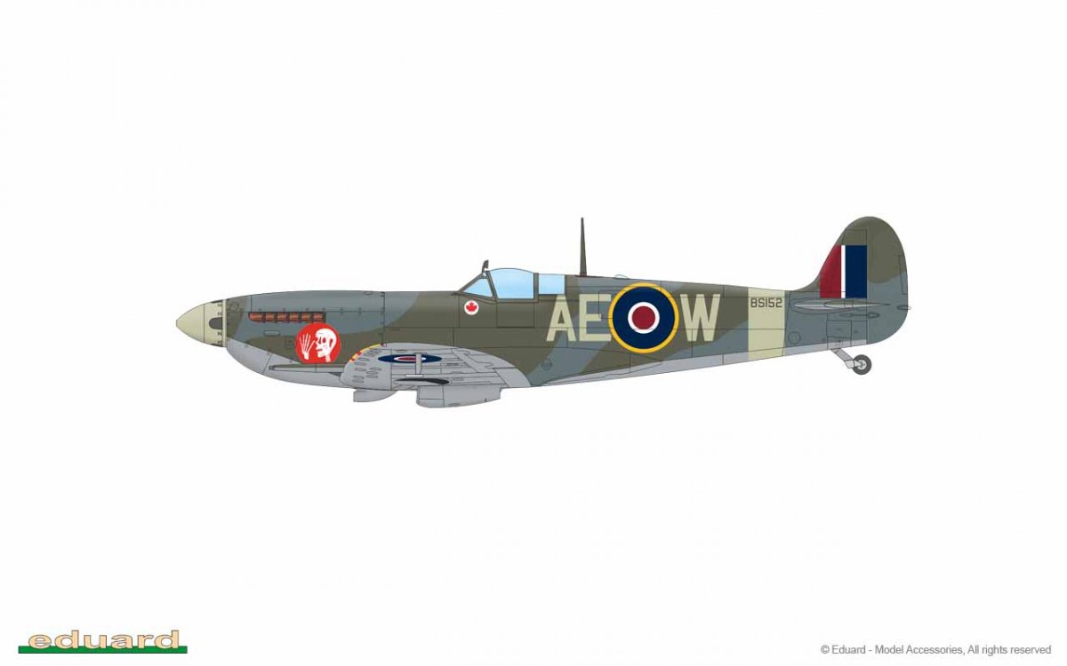 Eduard 7460 Spitfire F Mk. IX 1/72 – zdjęcie 13