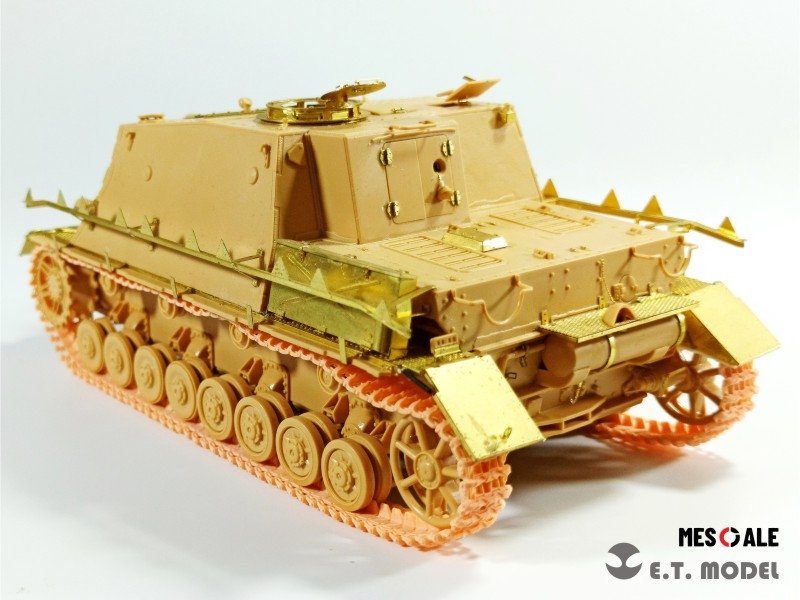 E.T. Model P35-011 WWII German Pz.Kpfw.III/IV Late Version (Type 6B) Workable Track (3D Printed) 1/35 – zdjęcie 4