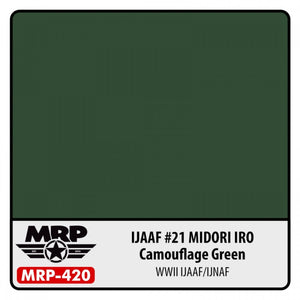 MR. Paint MRP-420 IJAAF #21 Midori Iro (Camouflage Green) 30ml