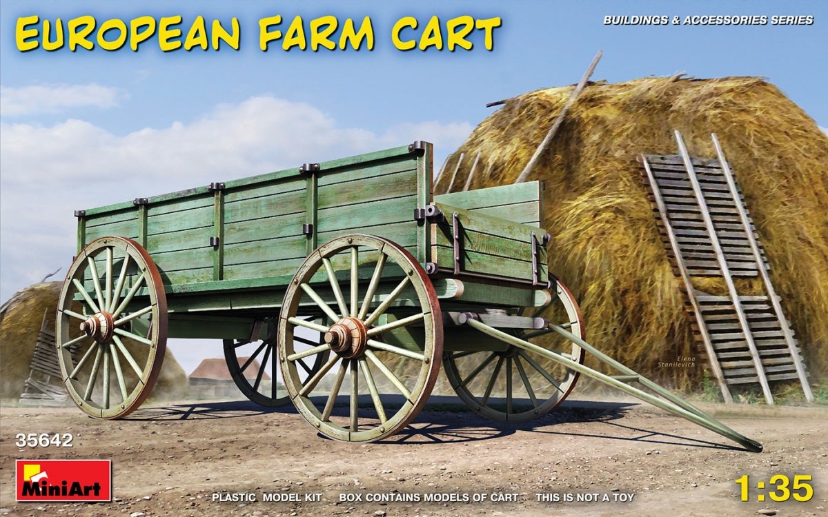 MiniArt 35642 EUROPEAN FARM CART 1/35
