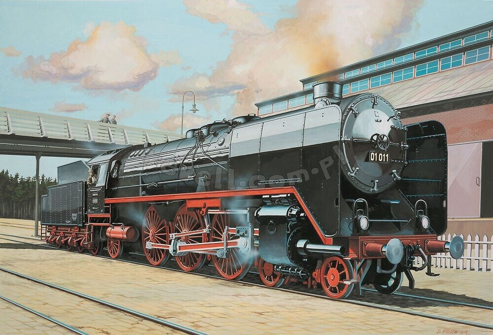 Revell 62172 Schnellzuglok BR01 with Tender 2&amp;#39;2&amp;#39; T32 Model Set (H0) 1/87 – image 3