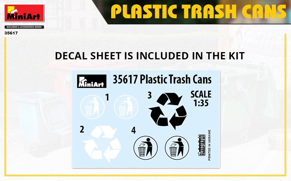 Miniart 35617 PLASTIC TRASH CANS 1/35 – image 3