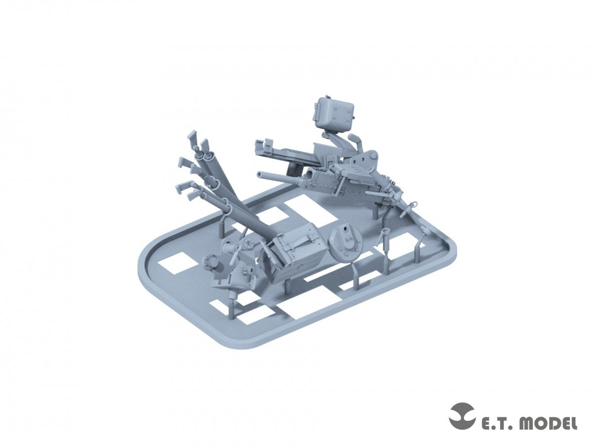 E.T. Model P35-250 Russian 12.7mm NSVT Heavy Machine Gun For T-72 Family ( 3D Print ) 1/35 – imagen 9
