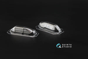 Quinta Studio QC48001-S Yak-3 vacuformed clear canopy 1 pcs (for 4814 Zvezda kit) 1/48 – zdjęcie 4