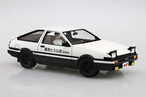 Aoshima 05954 Fujiwara Takumi AE86 Trueno (Project-D Ver.) with Figure 1/24 – zdjęcie 2