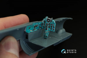 Quinta Studio QD48002 Yak-1 (early production) 3D-Printed &amp;amp; colored Interior on decal paper (for all kits) 1/48 – image 5