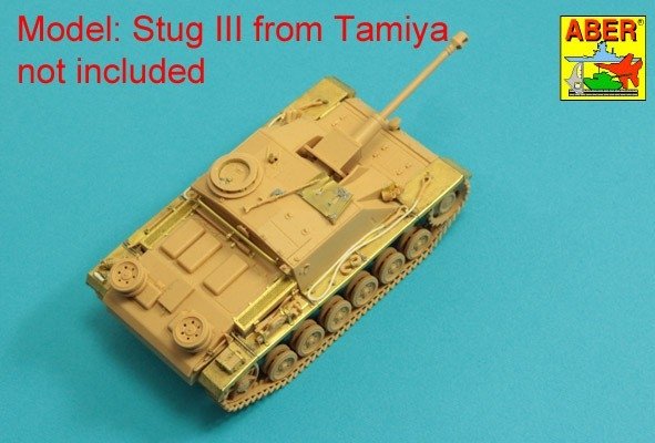 Aber 48A31 Grilles for Pz.Kpfw. III &amp;amp; Stug III Fit to Tamiya models: 32540; 32524; 32525; 32543; 1/48 – image 12