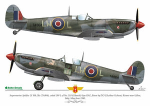 Exito ED48003 DECALS Sexy Spitfires - Supermarine Spitfire LF Mk Vb - VIII - IXe 1/48 – zdjęcie 4