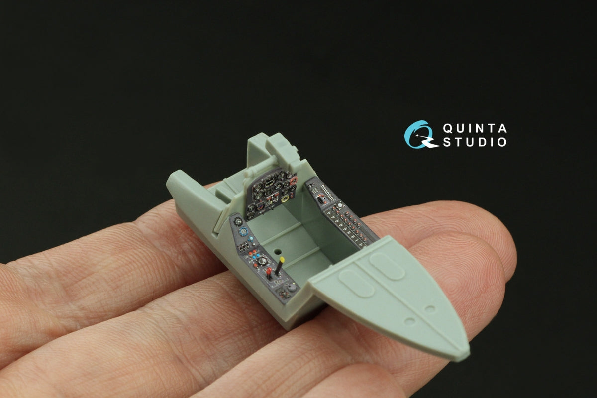 Quinta Studio QD48499 Ta 183 3D-Printed &amp;amp; coloured Interior on decal paper (Academy) 1/48 – zdjęcie 8
