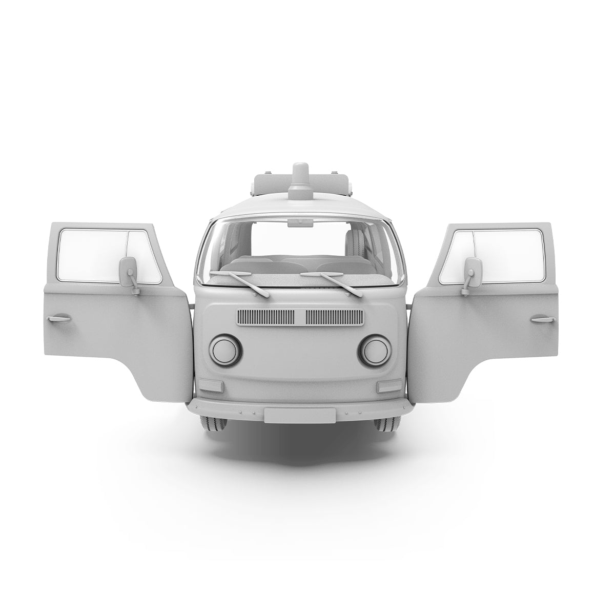 AK Interactive AK35033 T2 MODEL 1967 AIRPORT BUS 1/35 – zdjęcie 7