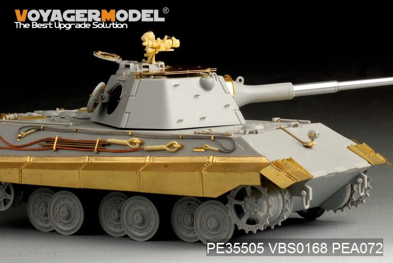 Voyager Model PE35505 WWII German E-50 Tank for TRUMPETER 01536 1/35 – zdjęcie 3
