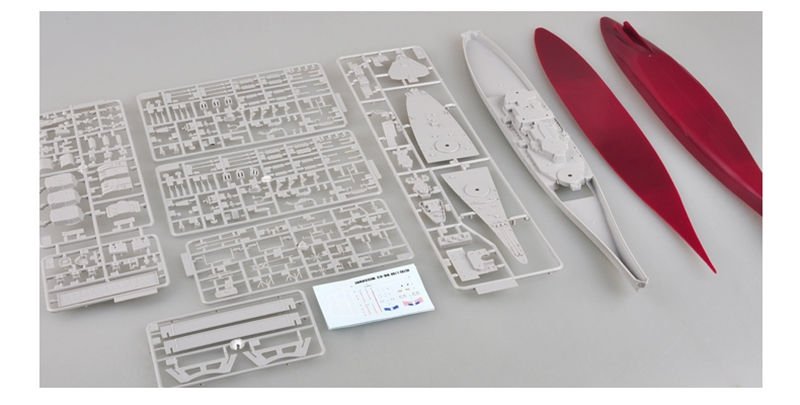 Trumpeter 05705 US Battleship BB-63 Missouri 1991Modern 1/700 – zdjęcie 4