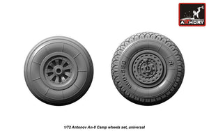 Armory Models AW72027 Antonov An-8 Camp wheels 1/72 – zdjęcie 3