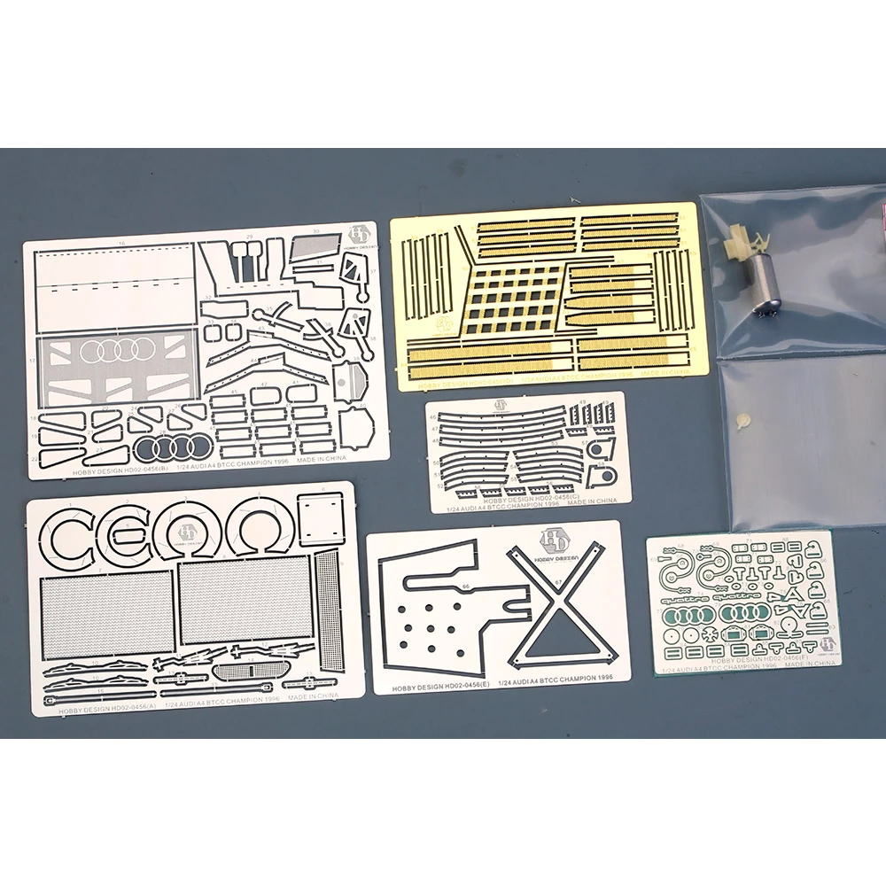 Hobby Design HD02-0456 Audi A4 BTCC Champion 1966 Detail-up Set 1/24