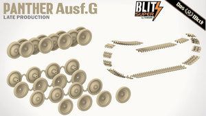 Das Werk DW35041 Panther Ausf.G Late Production SUPER BLITZ 1/35 – zdjęcie 7