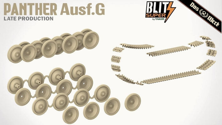 Das Werk DW35041 Panther Ausf.G Late Production SUPER BLITZ 1/35 – zdjęcie 7