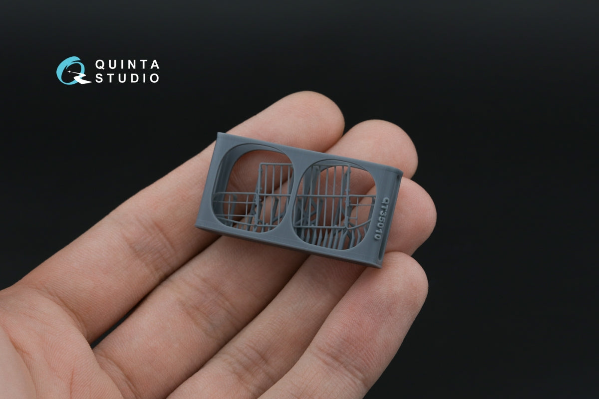 Quinta Studio QT35010 Dodge WC-54 front grille (Zvezda) 1/35 – zdjęcie 2
