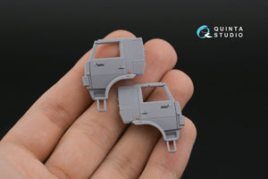 Quinta Studio QD72145 KAMAZ-5350 3D-Printed coloured Interior on decal paper (Zvezda) 1/72 – zdjęcie 9