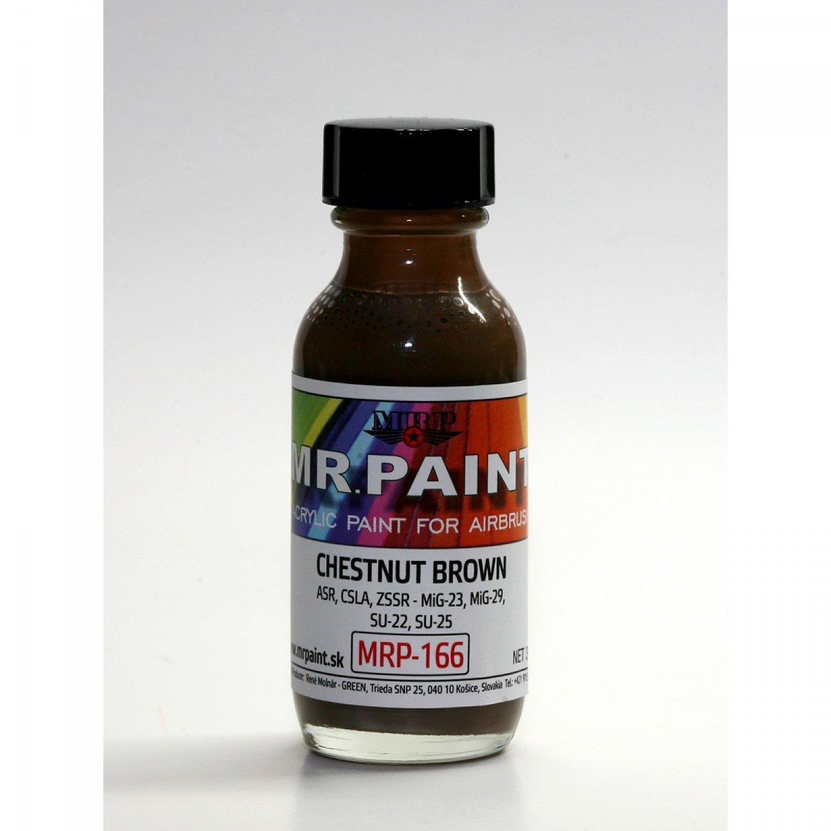 MR. Paint MRP-166 CHESTNUT BROWN 30ml – Bild 2