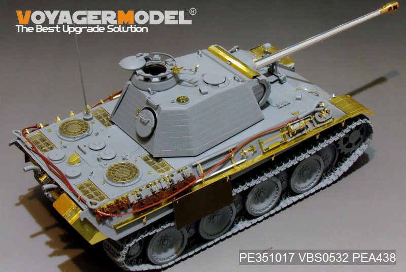 Voyager Model PE351017 WWII German Panther G Early ver.Basic upgrade set (For TAKOM 2119/2134) 1/35 – zdjęcie 9