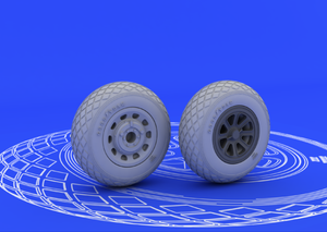Eduard 648092 P-51 wheels 1/48 – image 2