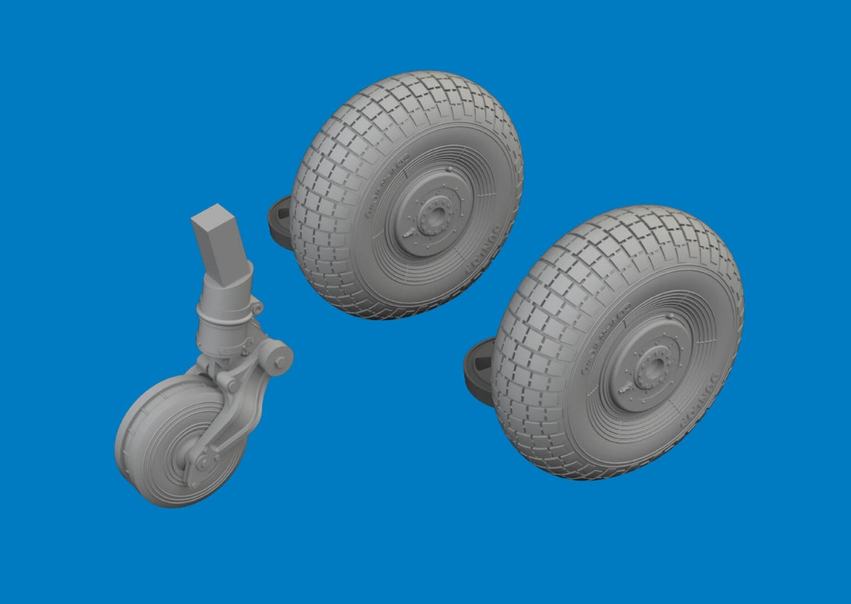 Eduard 672403 Mosquito wheels Tamiya 1/72 – immagine 2